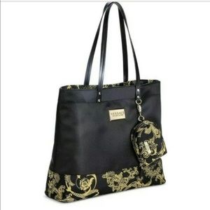 Versace Tote Bag Holdall
Weekender Black Metallic Gold
Paisley Large Handbag NEW